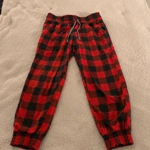 Plaid Jogger pajama pants
